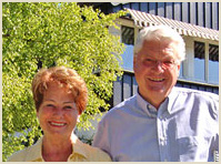 Jan og Wenche Engblom — eierne av Østmarkseteren