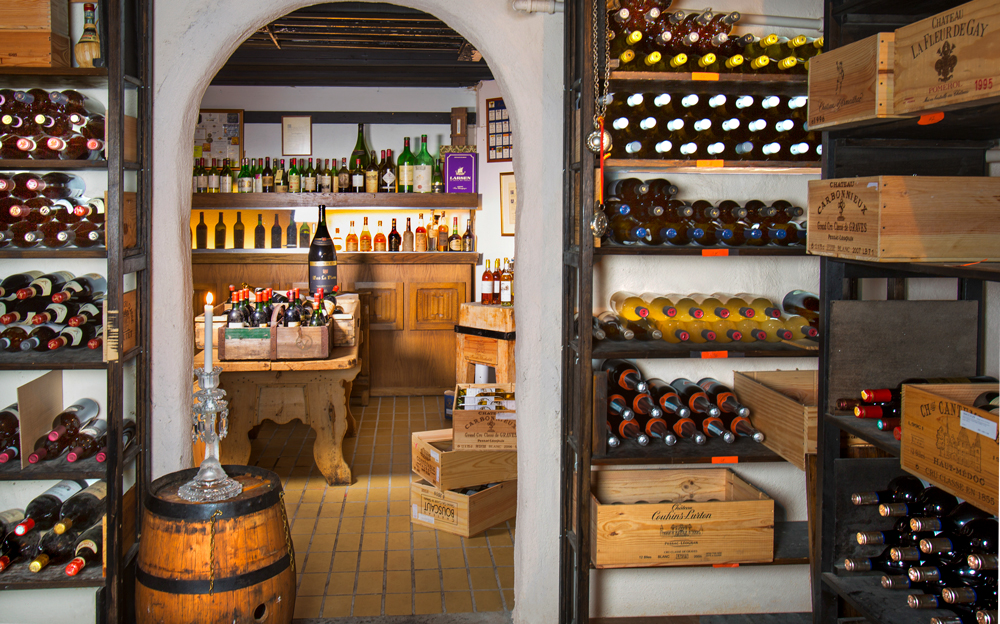 Vinkjelleren — historisk vinkjeller under restauranten